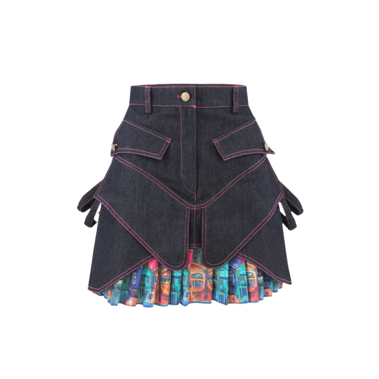 Denim House Short Skirt