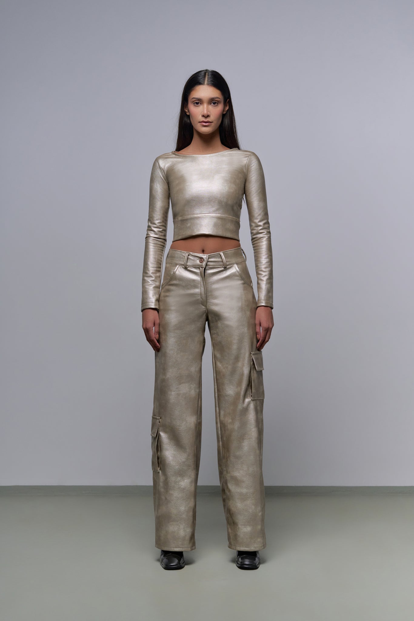 Cut Out Crop Top