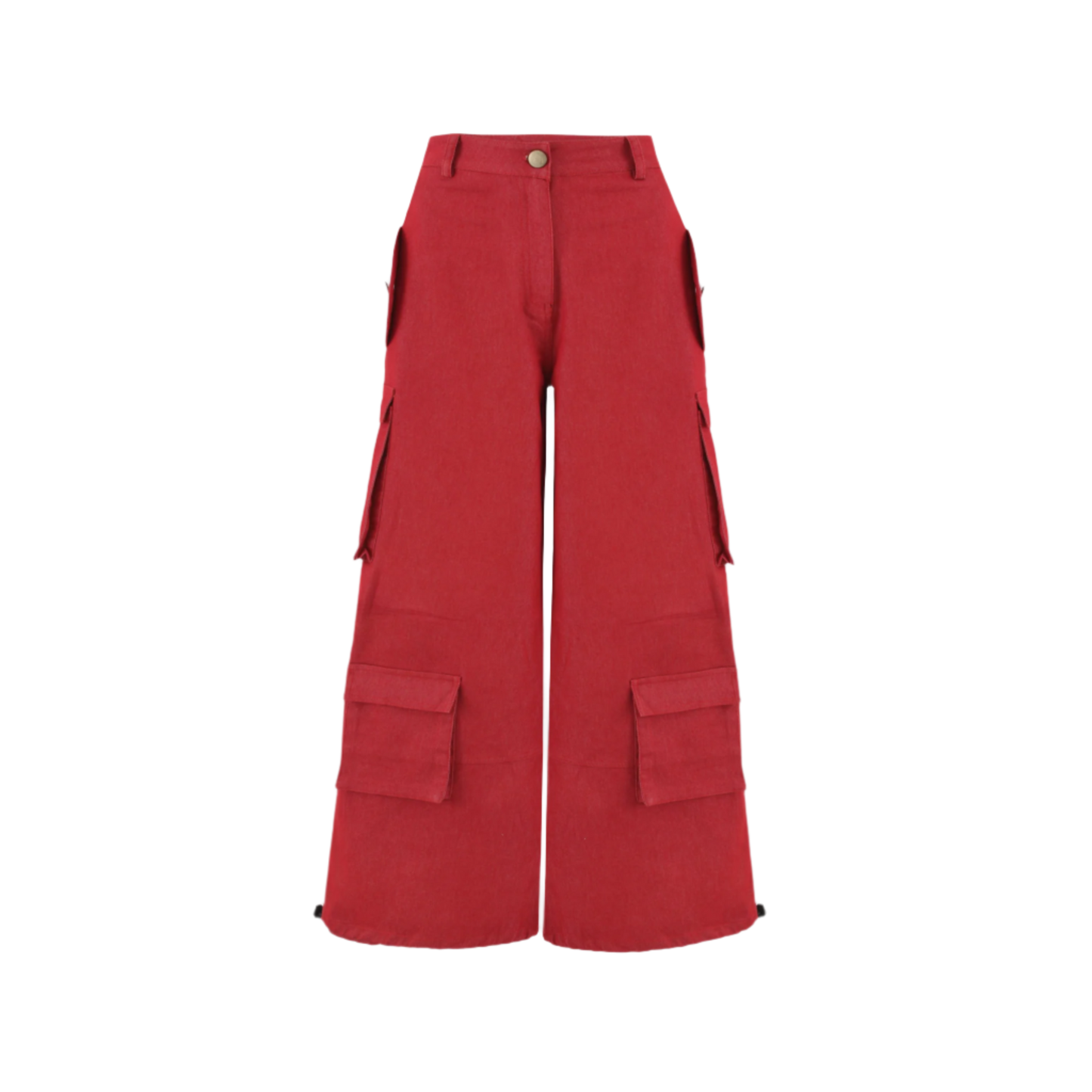 Red Cargo Jeans