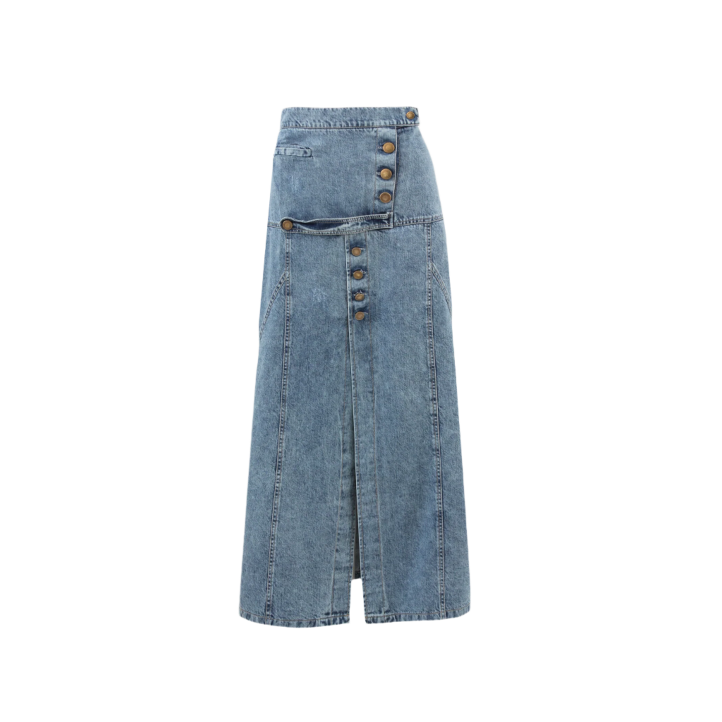 Blue Denim long skirt