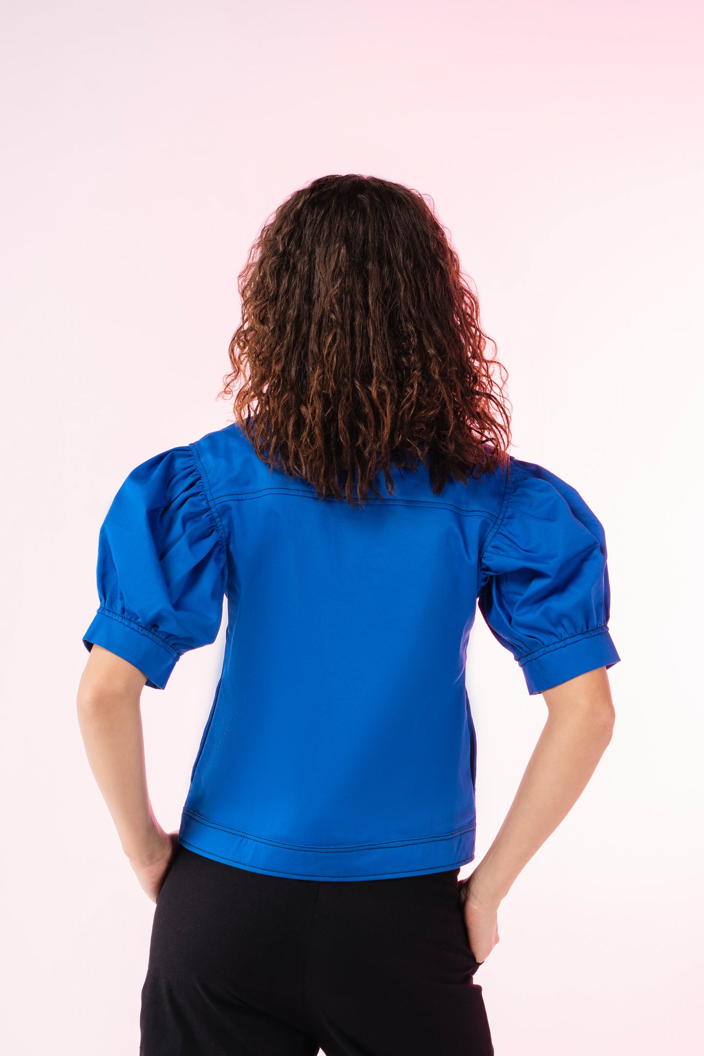 Blue Puff Jacket