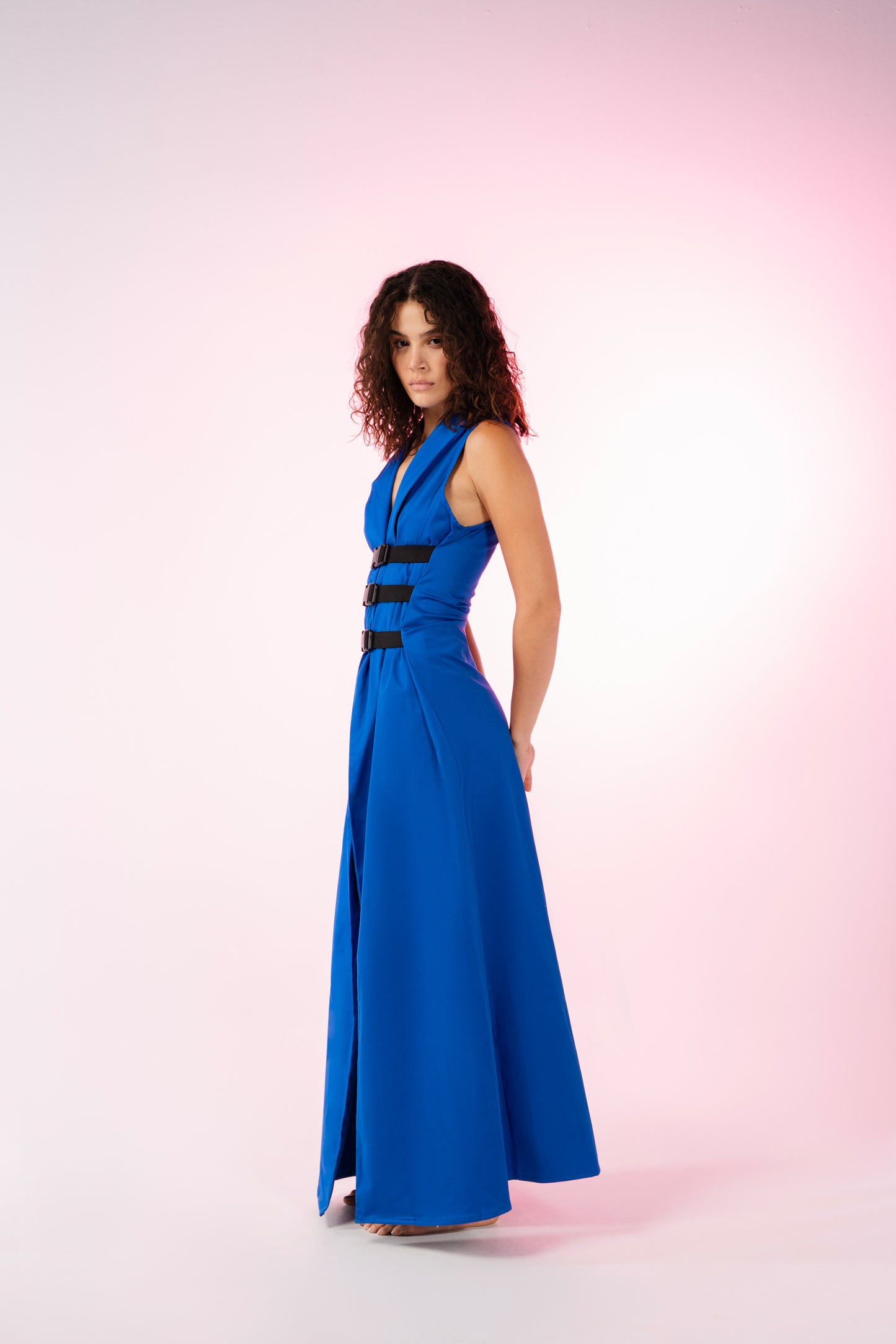 Long vest dress