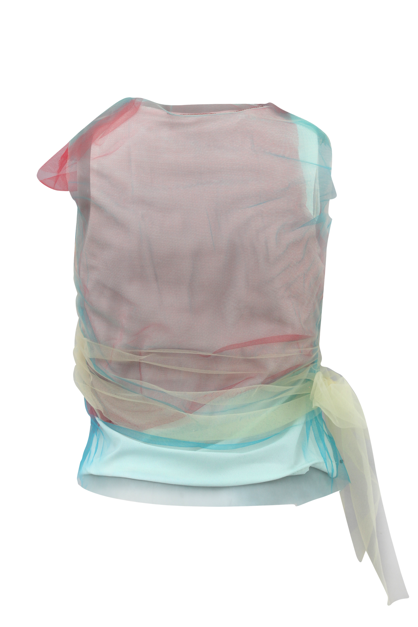 Tulle Wrap Top