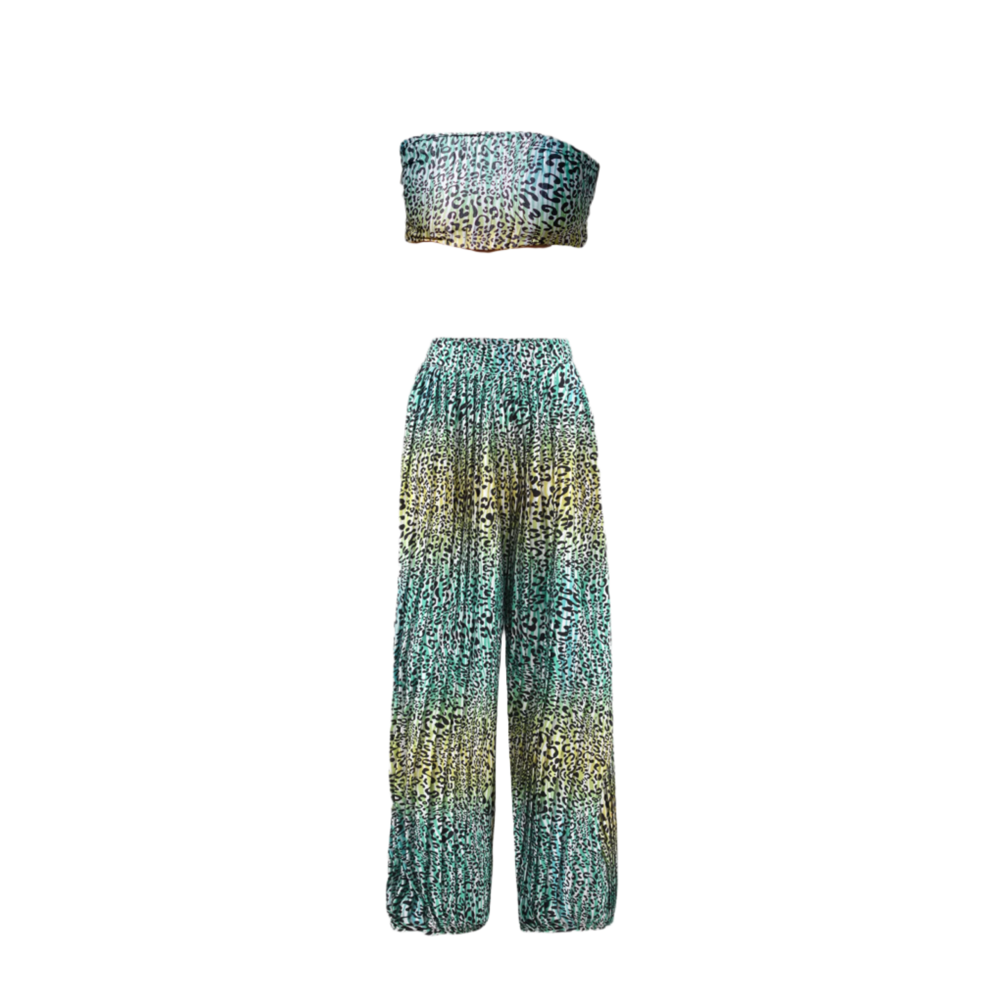 Pleated Print Set