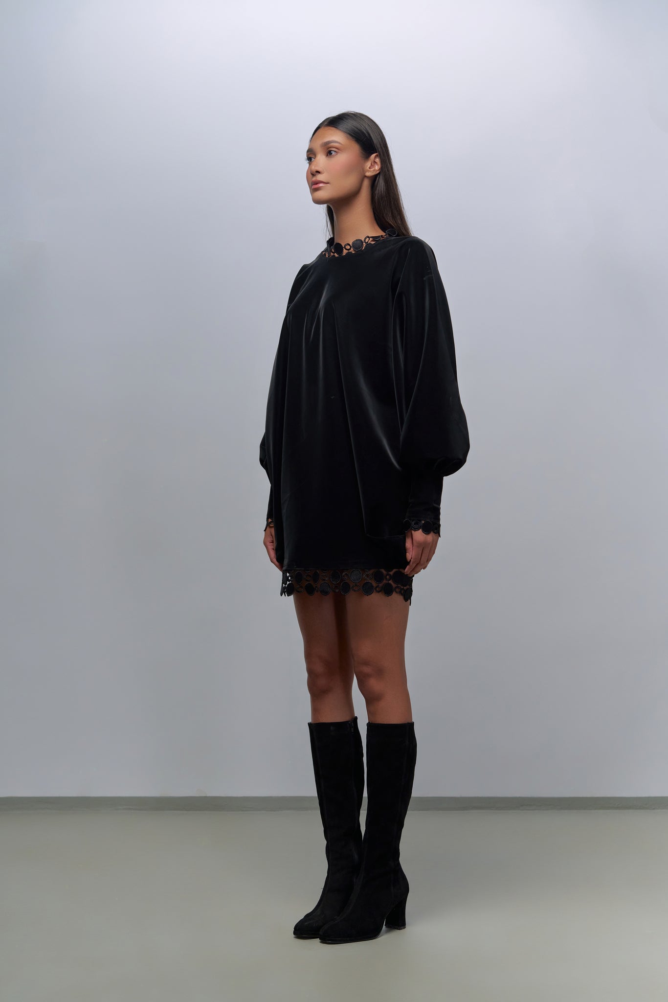 Oversized Parachute Dress