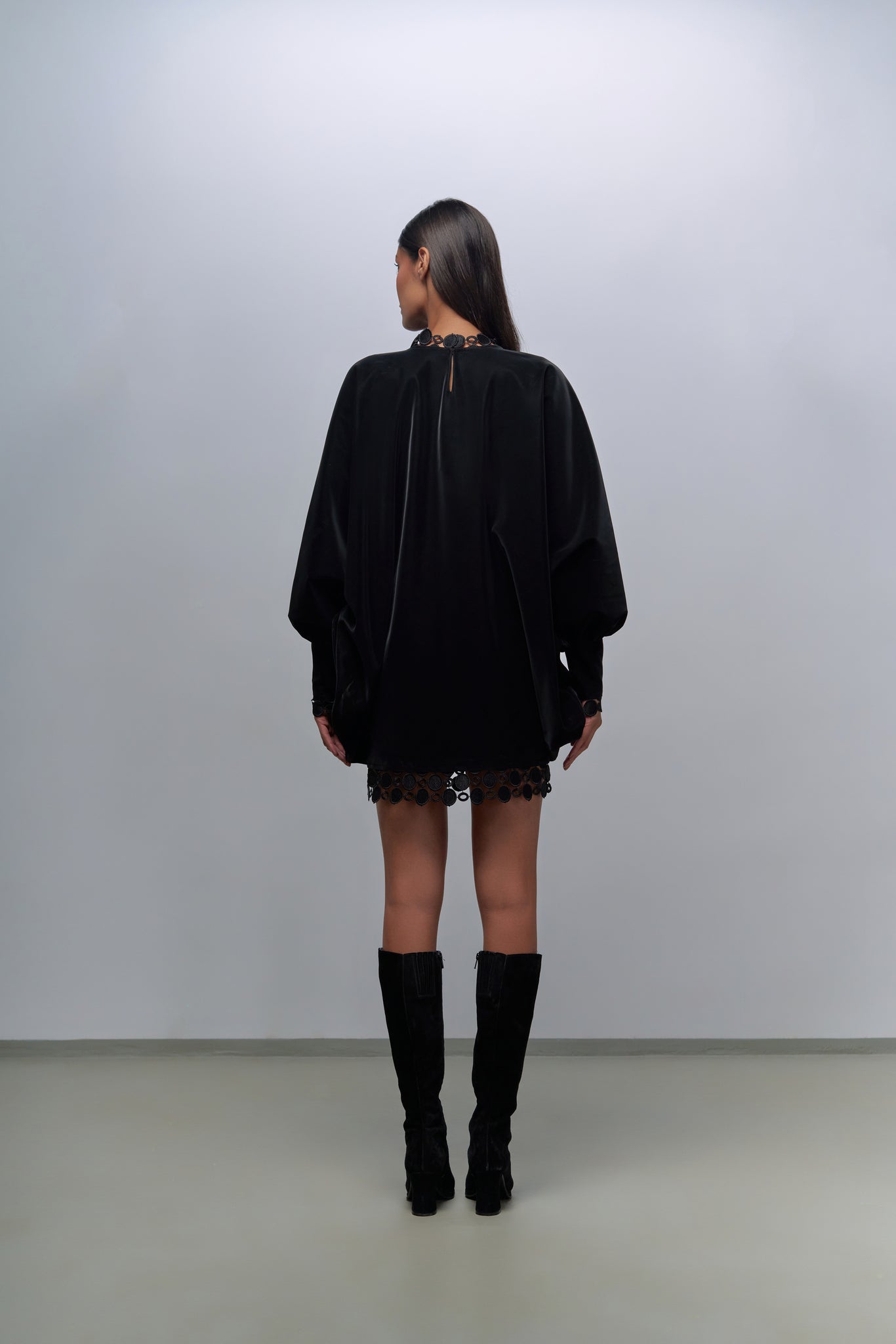 Oversized Parachute Dress