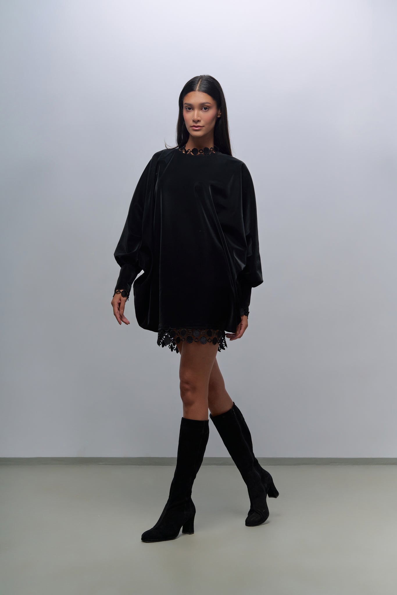 Oversized Parachute Dress