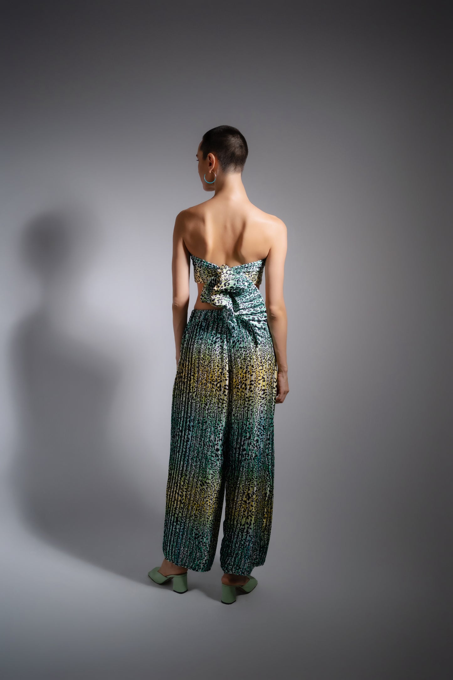 Pleated Print Set