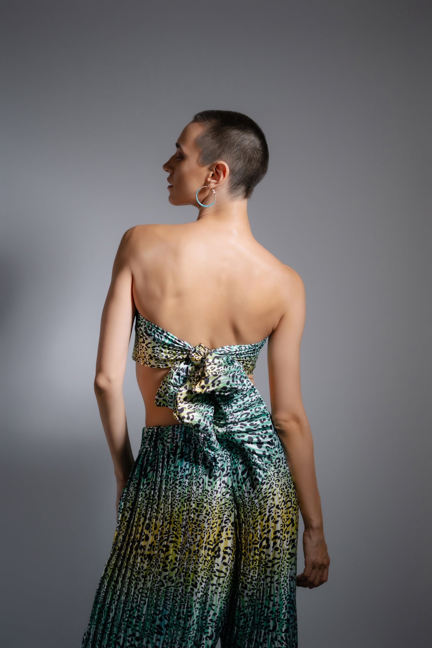 Pleated Print Set