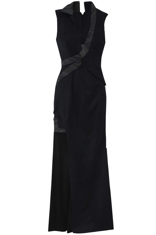 Shadow Line Asymmetric Dress