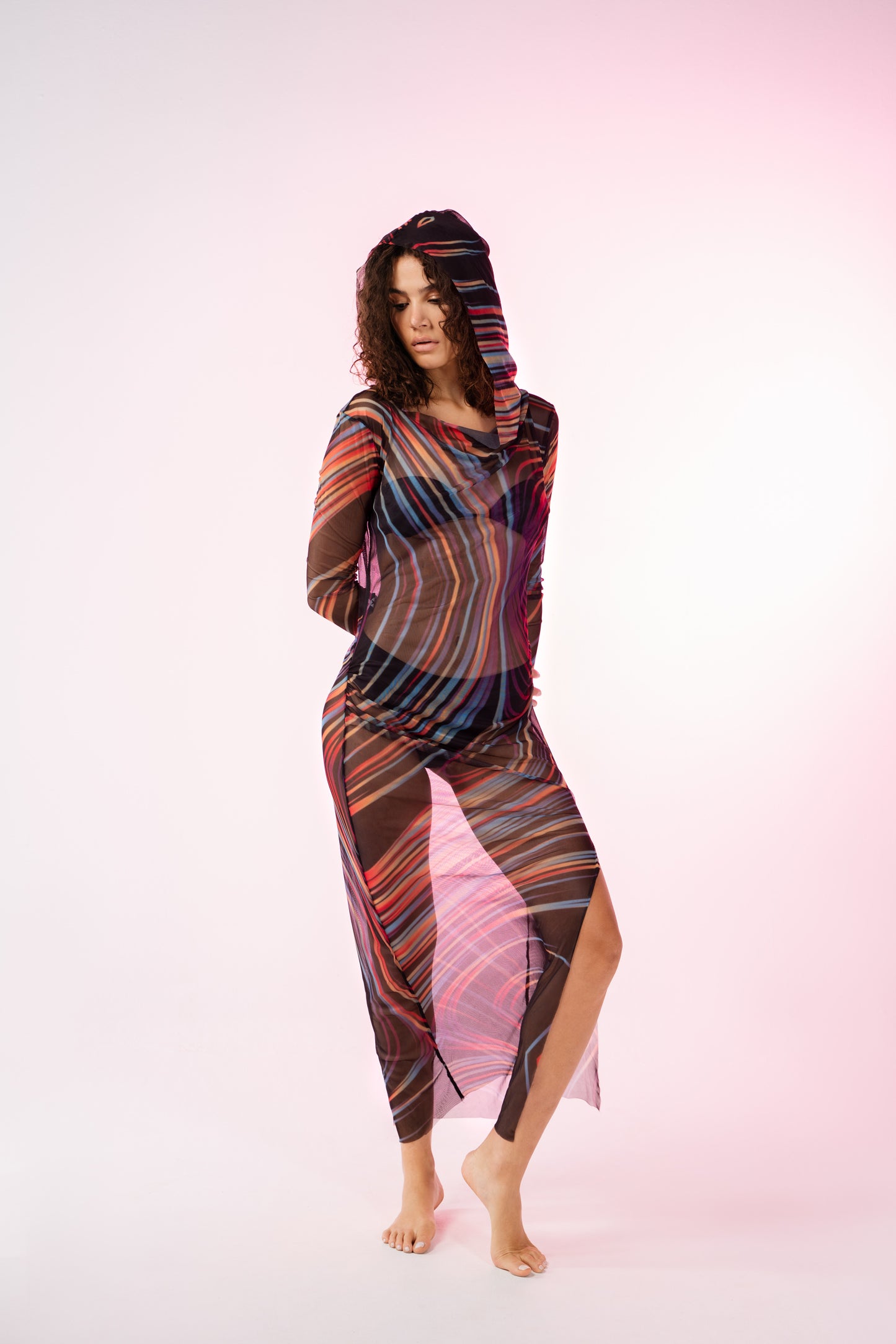Mirage Flow Mesh Cover-Up