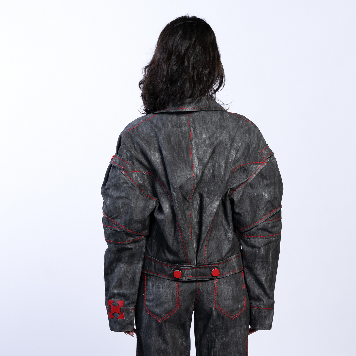 Red stitch Jacket