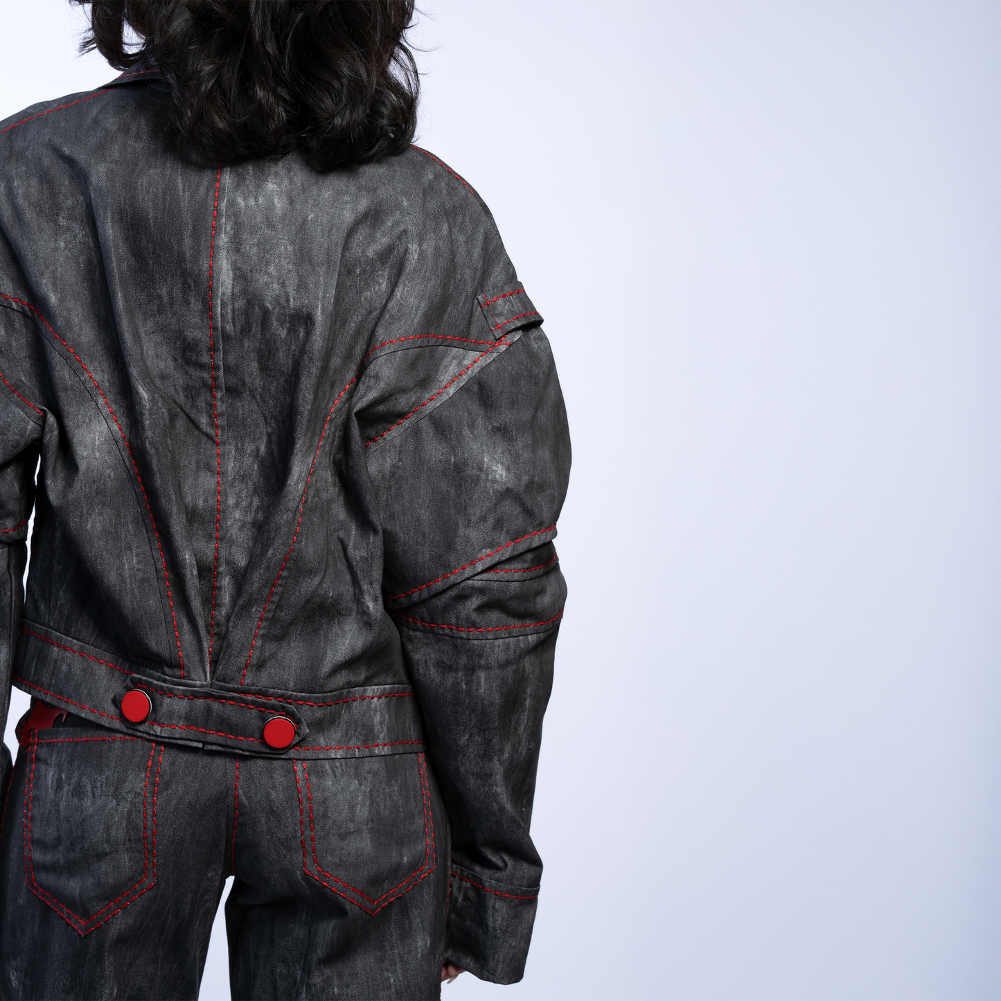 Red stitch Jacket