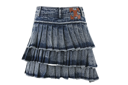 The Exxfold Pleated Skirt