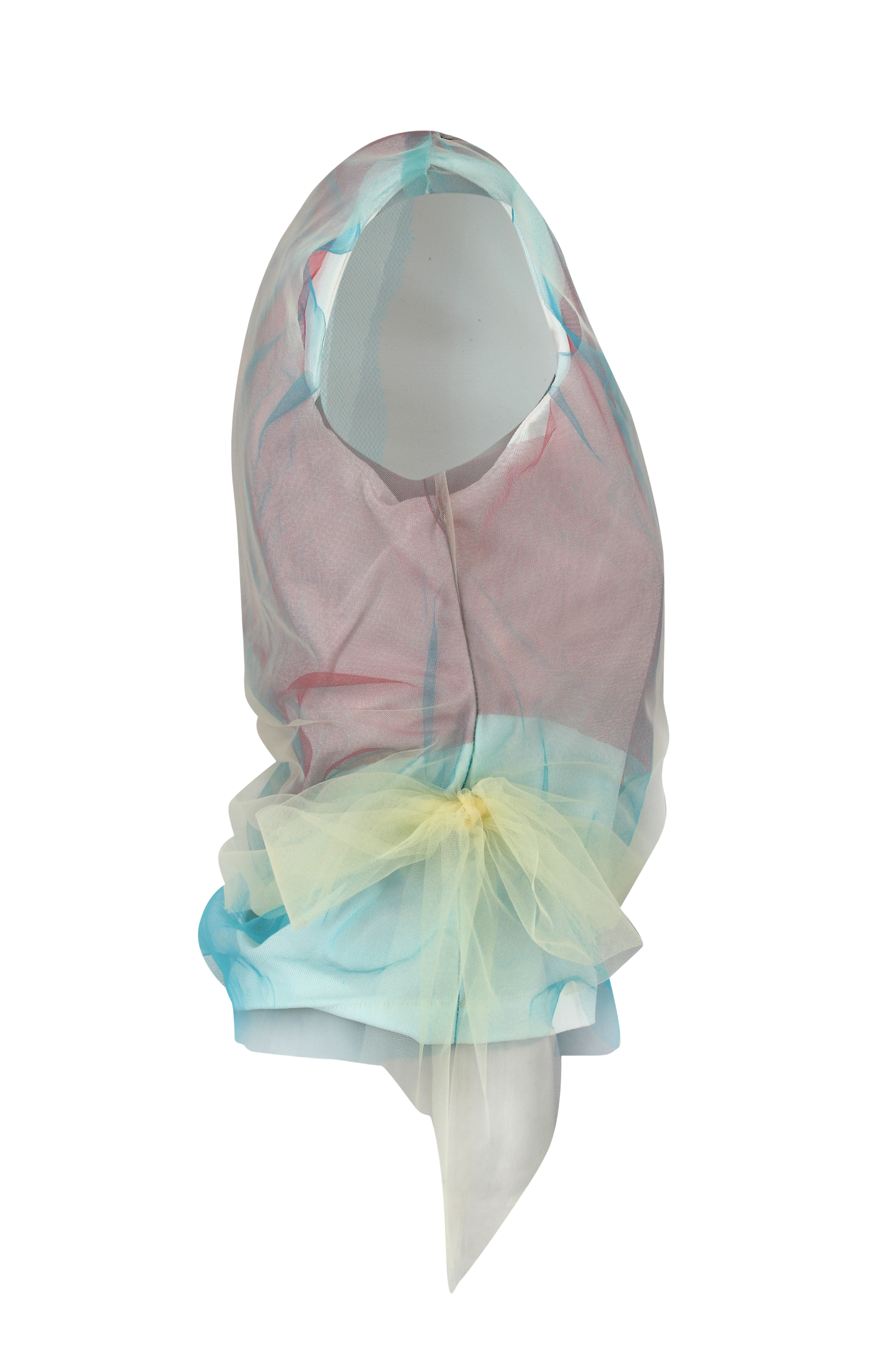 Tulle Wrap Top