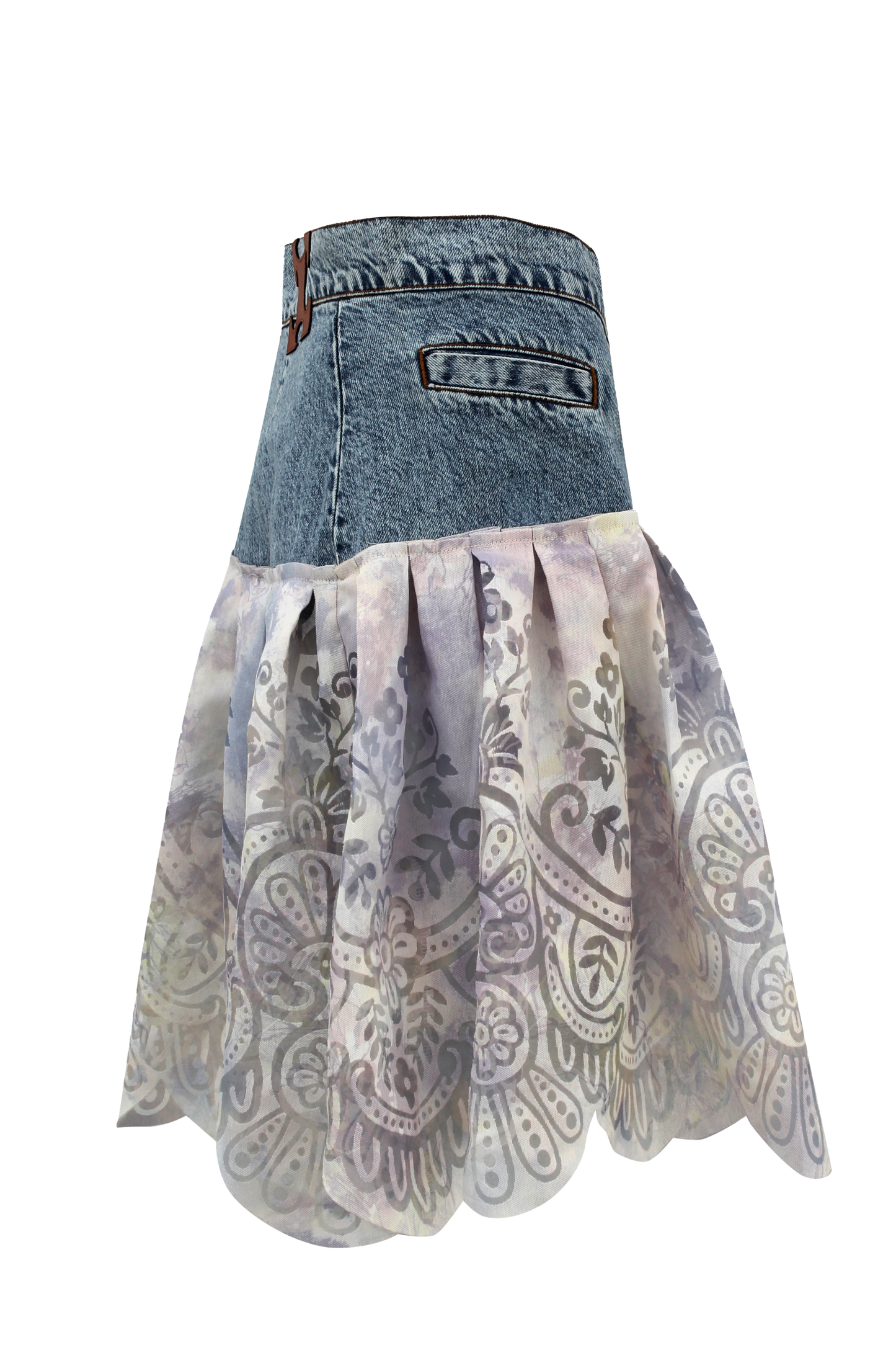 Hybrid Pleat Skirt