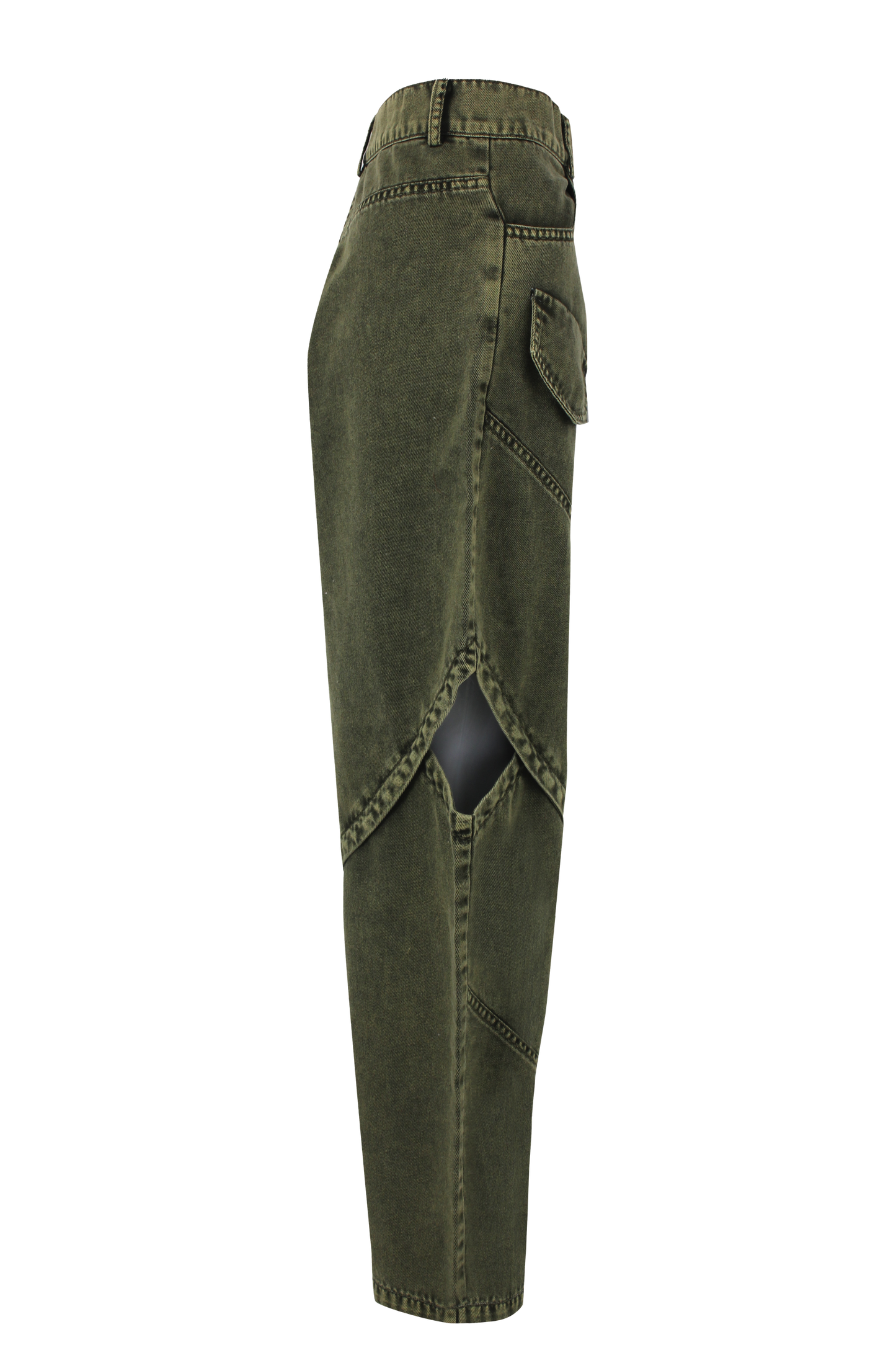 Shift Pocket Pants - Olive